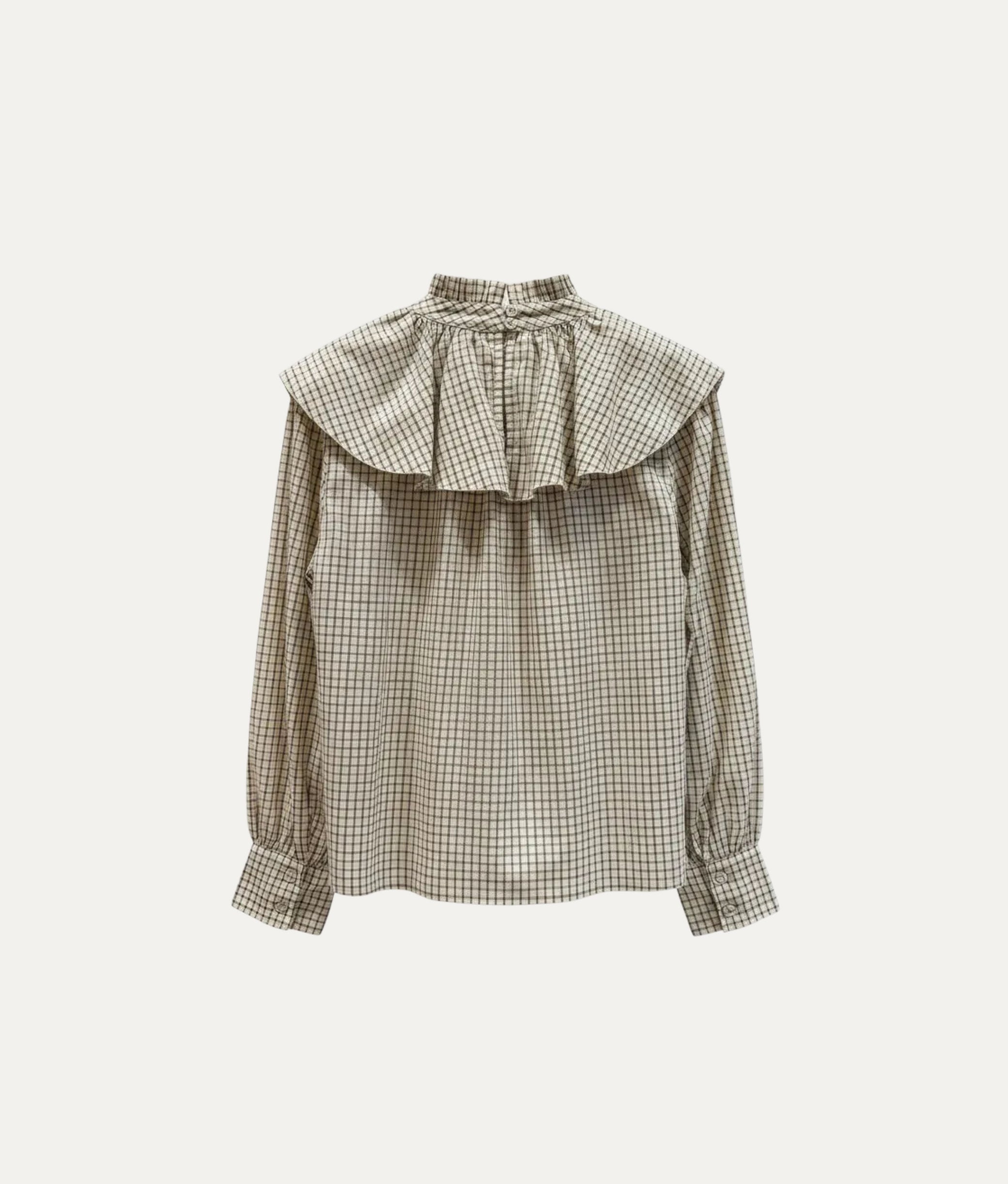 Shirt Cream Squares