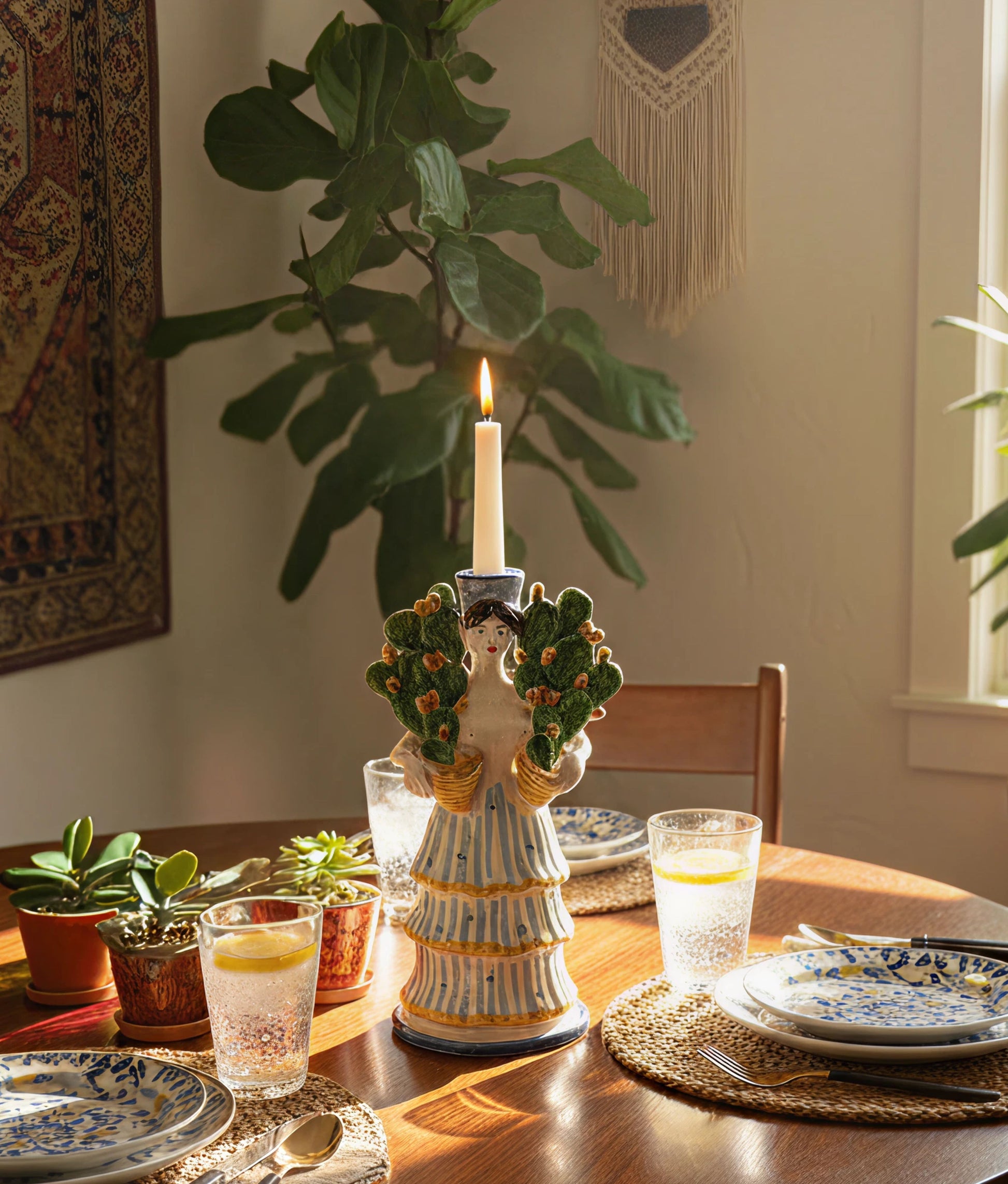 Sicilian Candle Holder