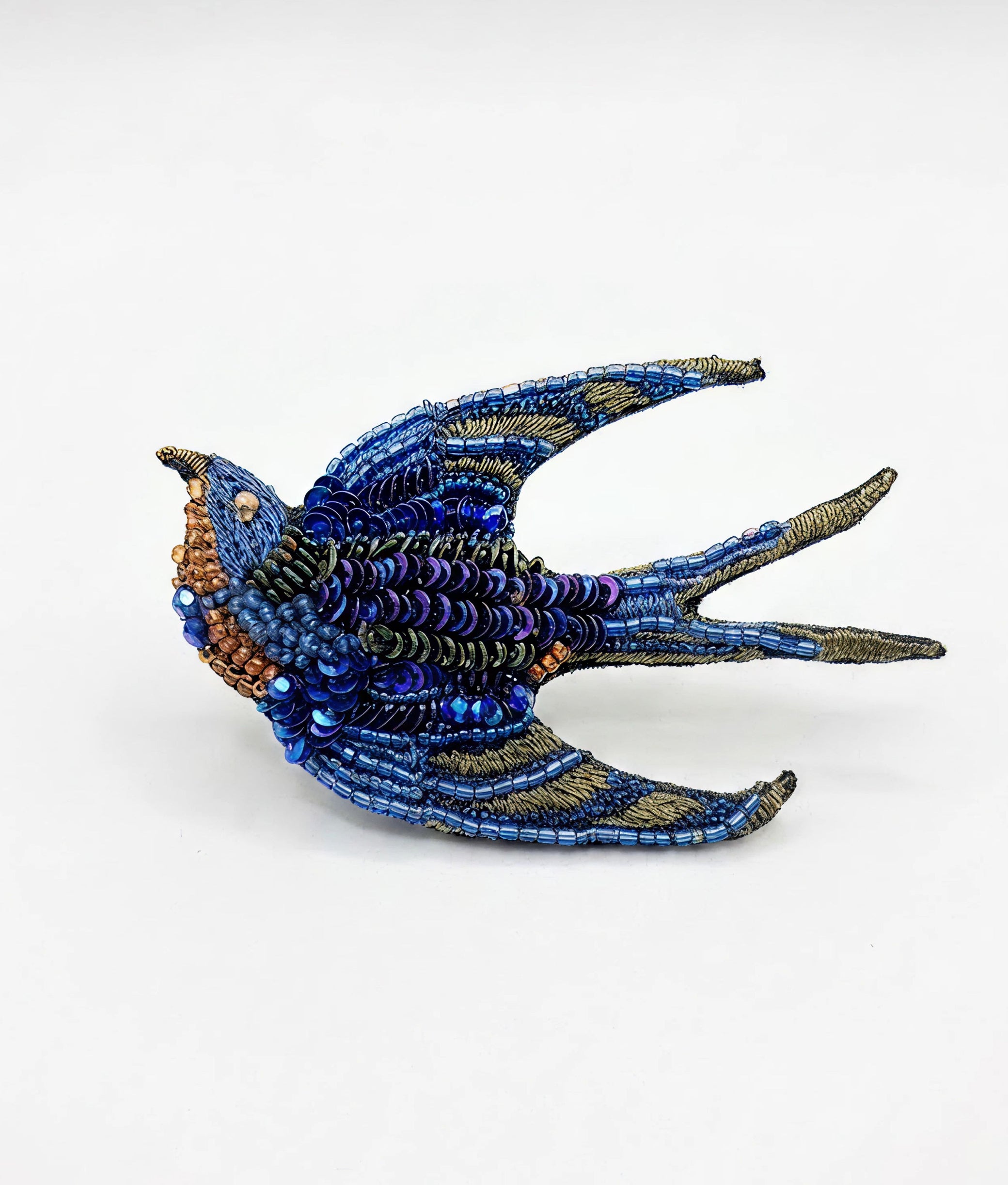Singing Swallow Brooch