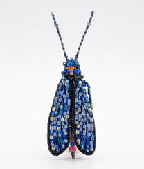 Stained Skywing Fly Brooch