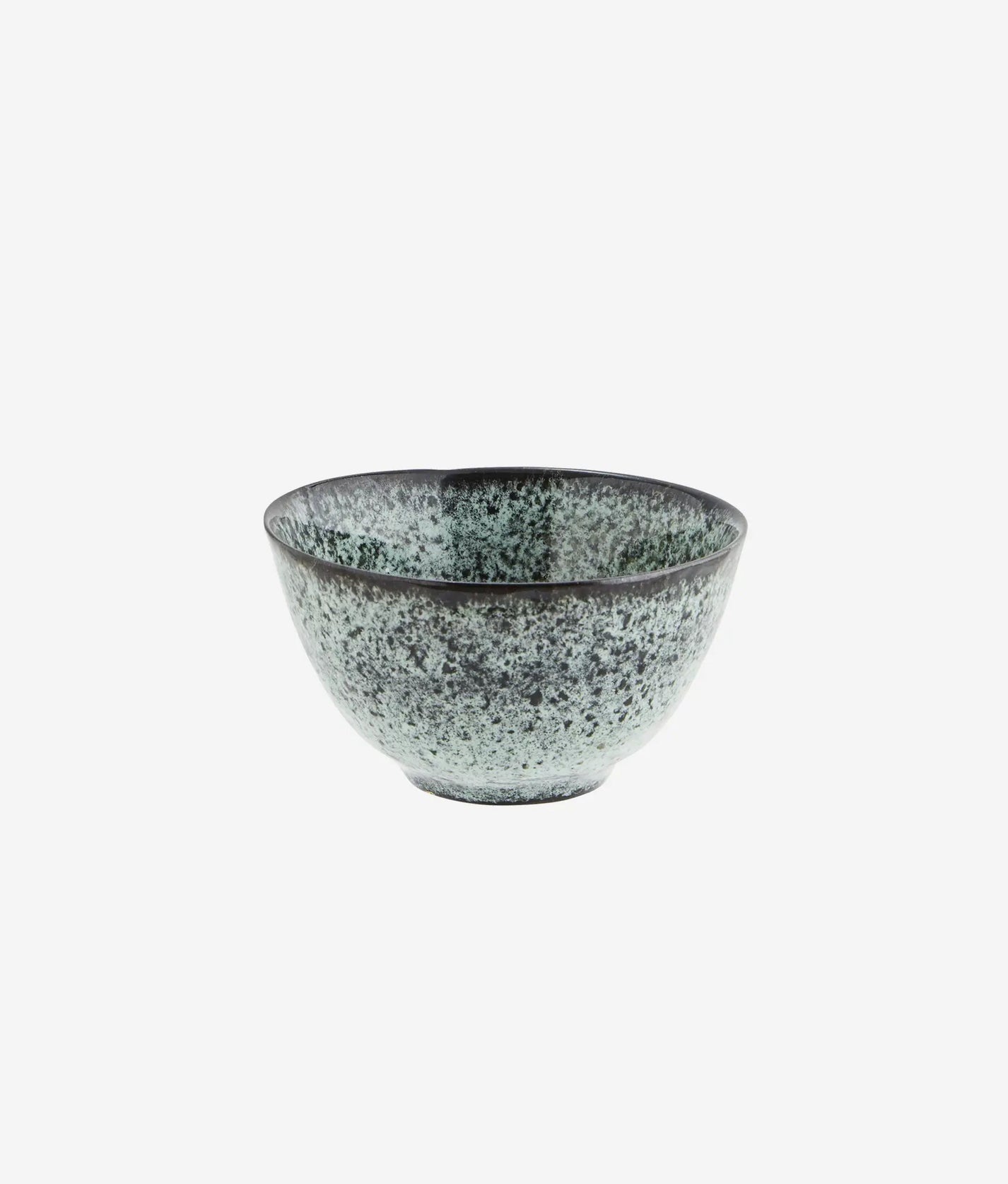 Light Petrol Black Small Stoneware Bowl