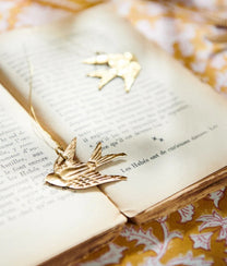 Small Swallow Tag Ornament