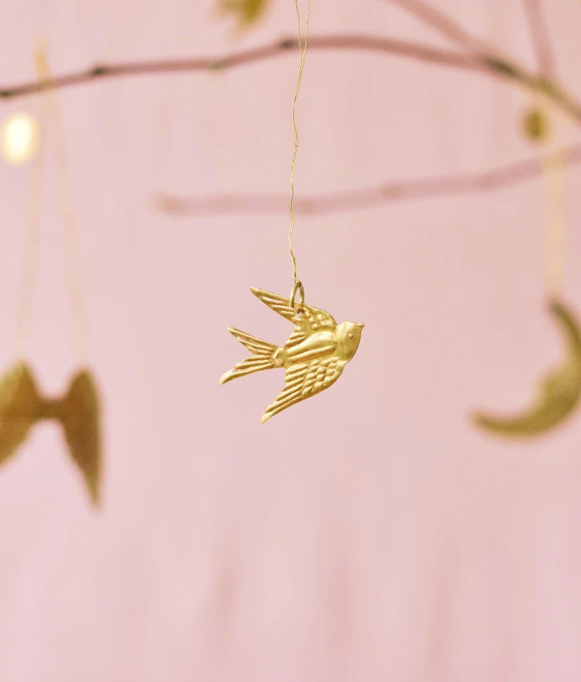 Small Swallow Tag Ornament