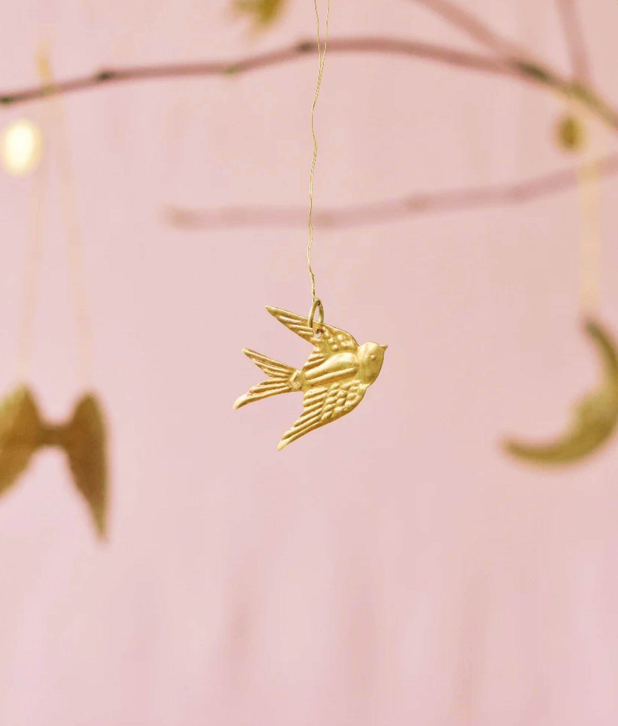 Small Swallow Tag Ornament