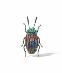 Snowdon Beetle Brooch