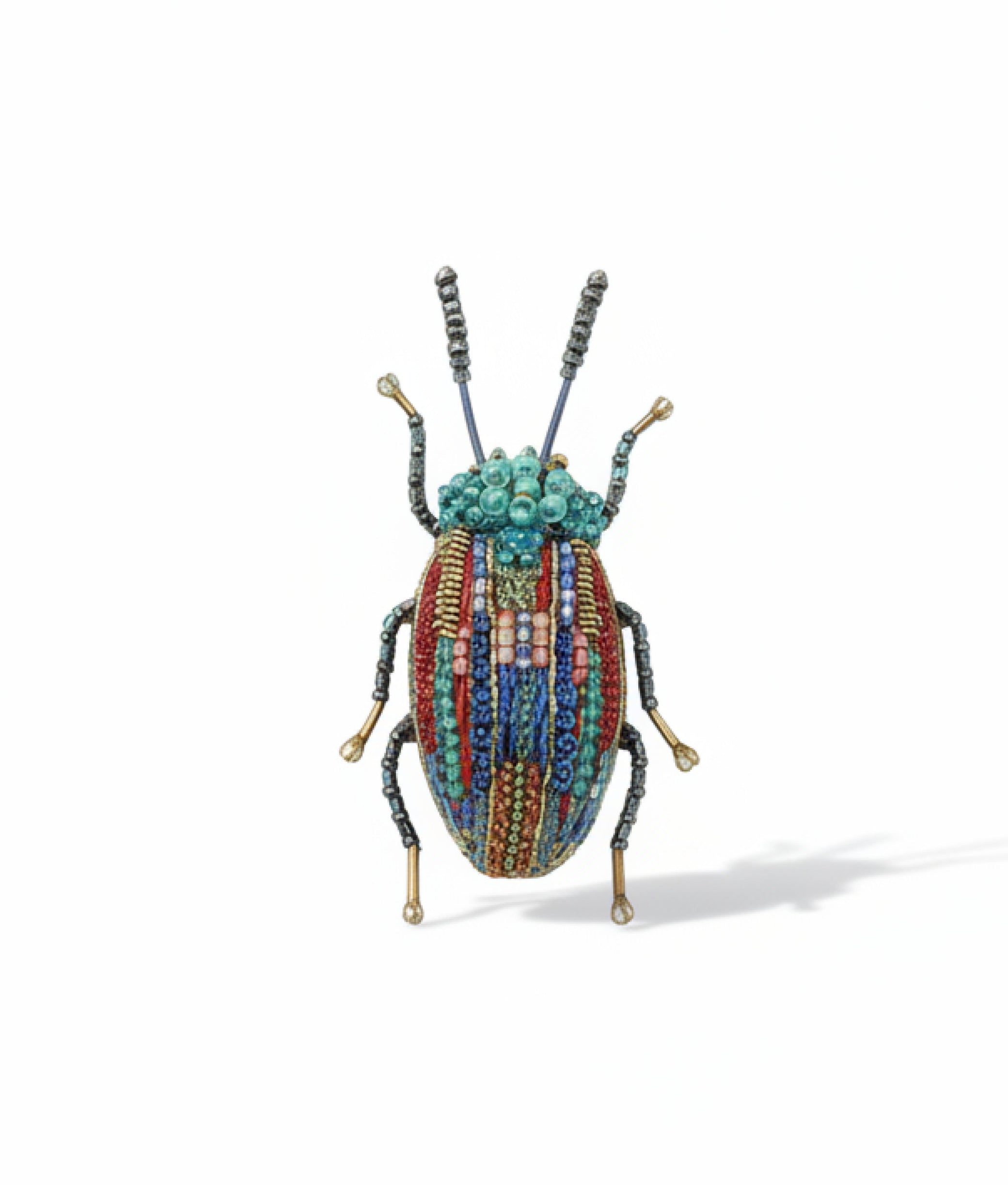 Snowdon Beetle Brooch