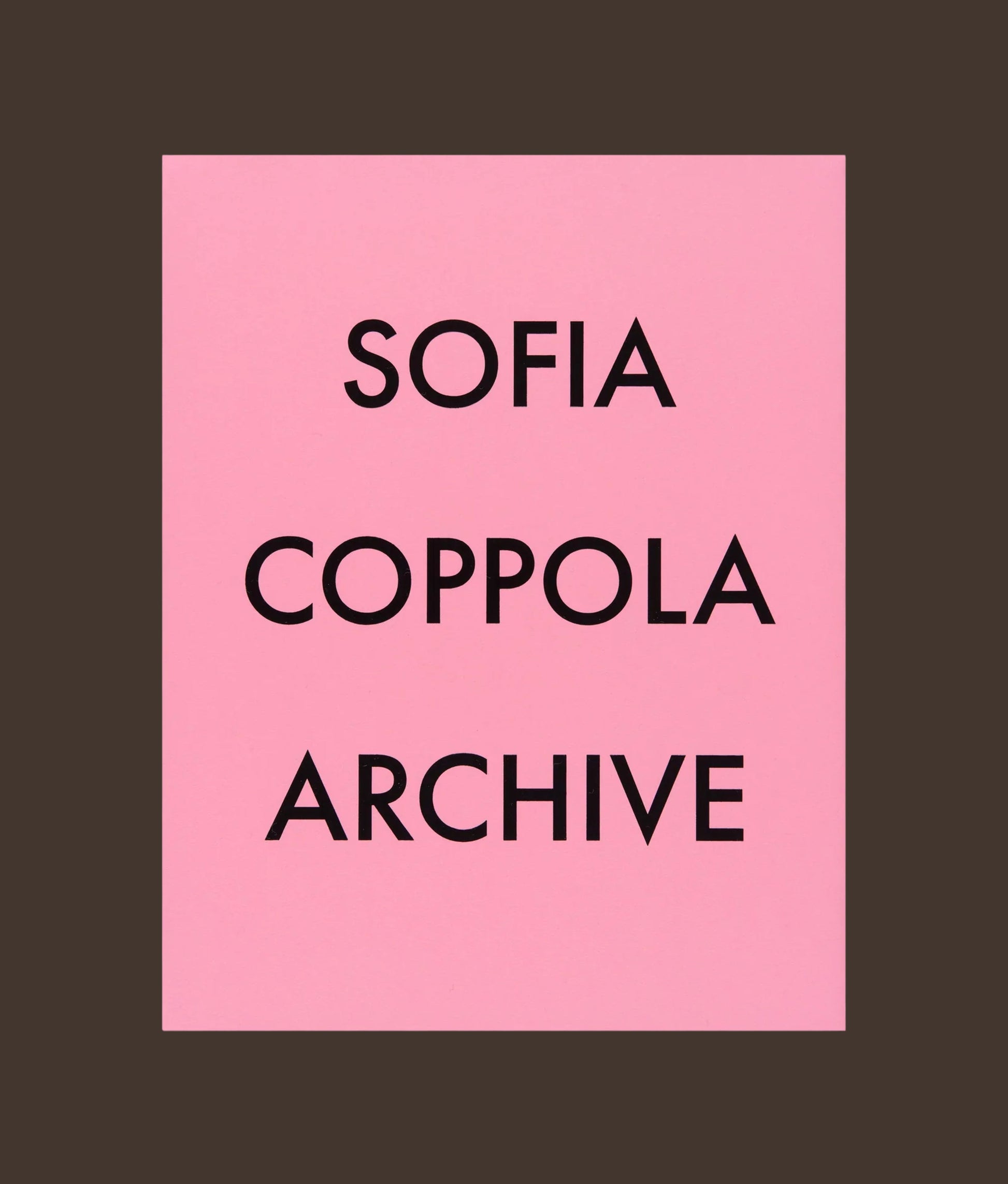 Sofia Coppola Archive