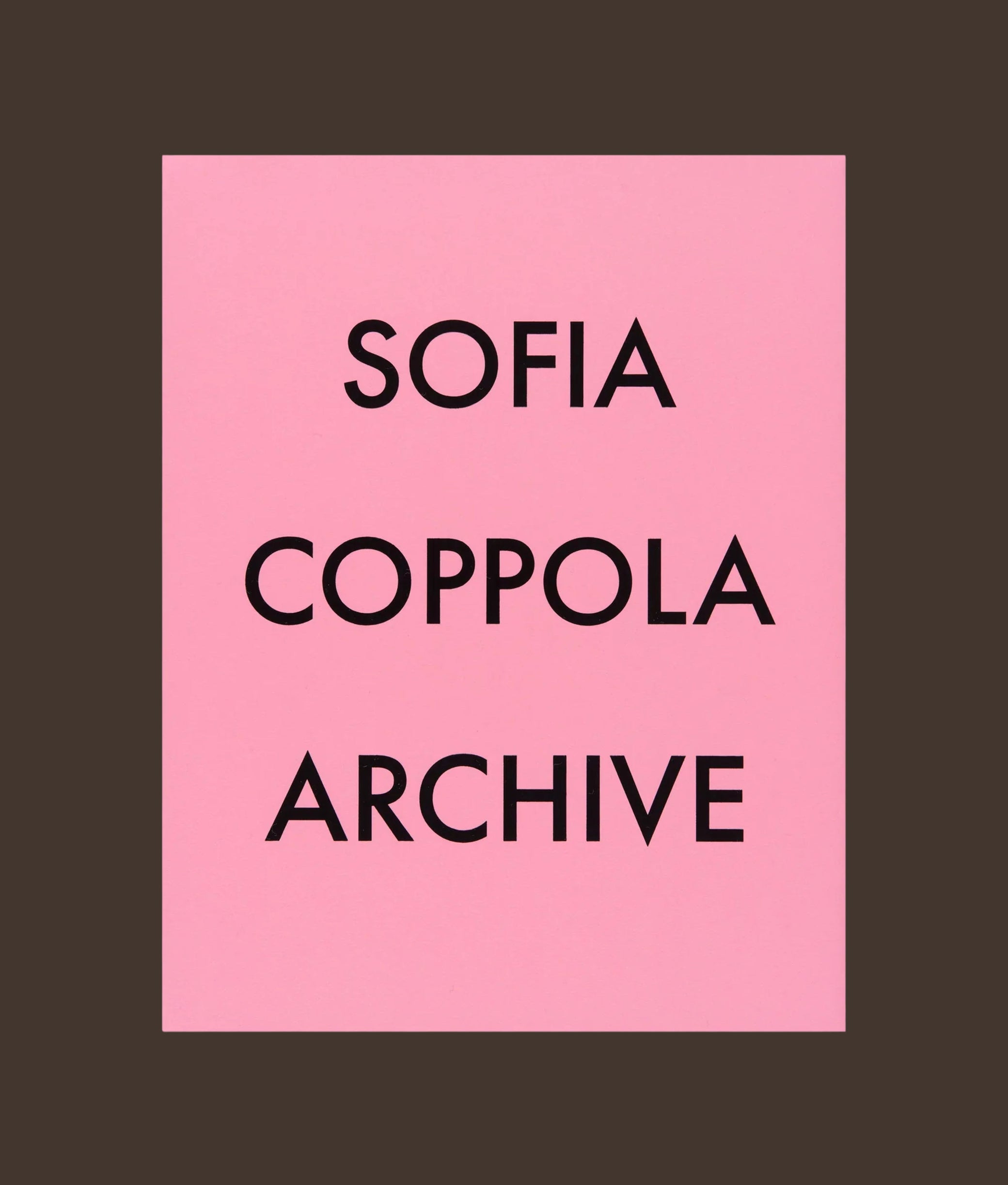 Sofia Coppola Archive