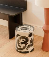 Black Sophia Side Table
