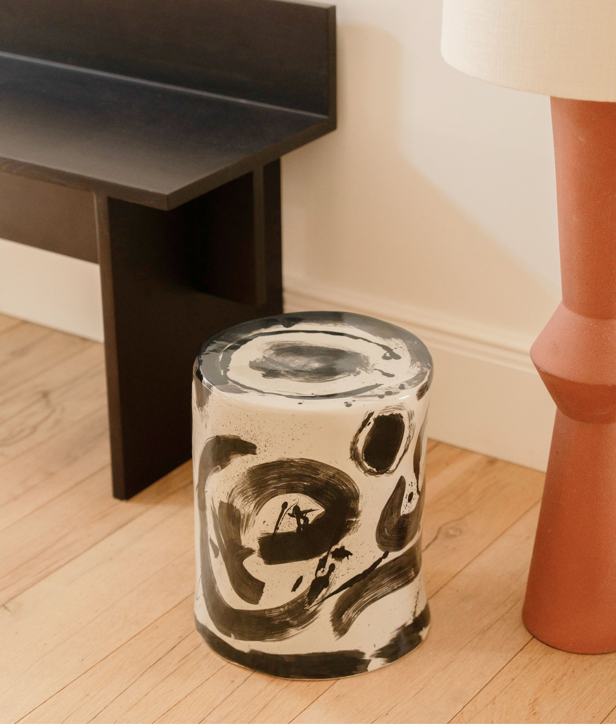 Black Sophia Side Table