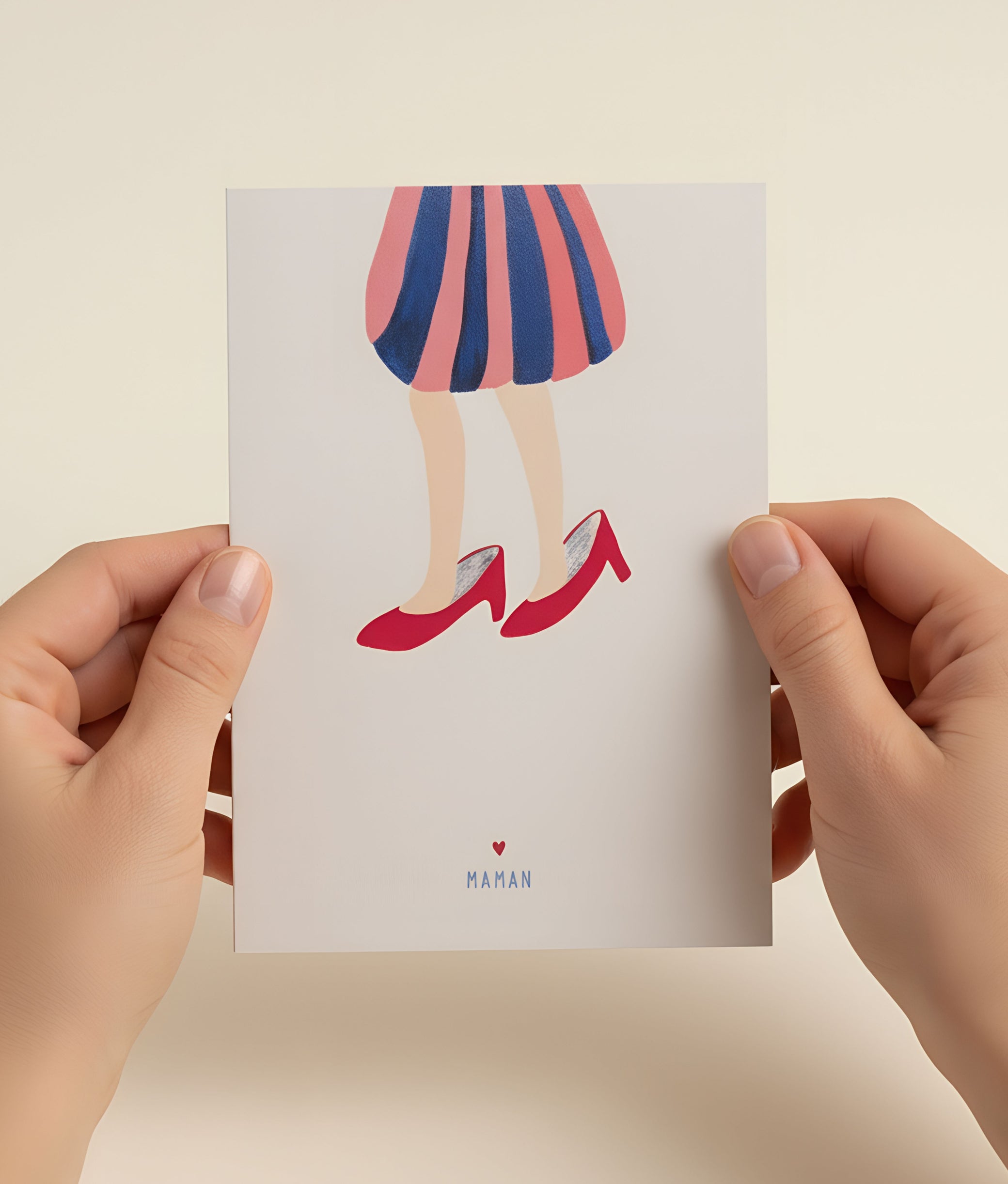 Souliers Maman Greeting Card