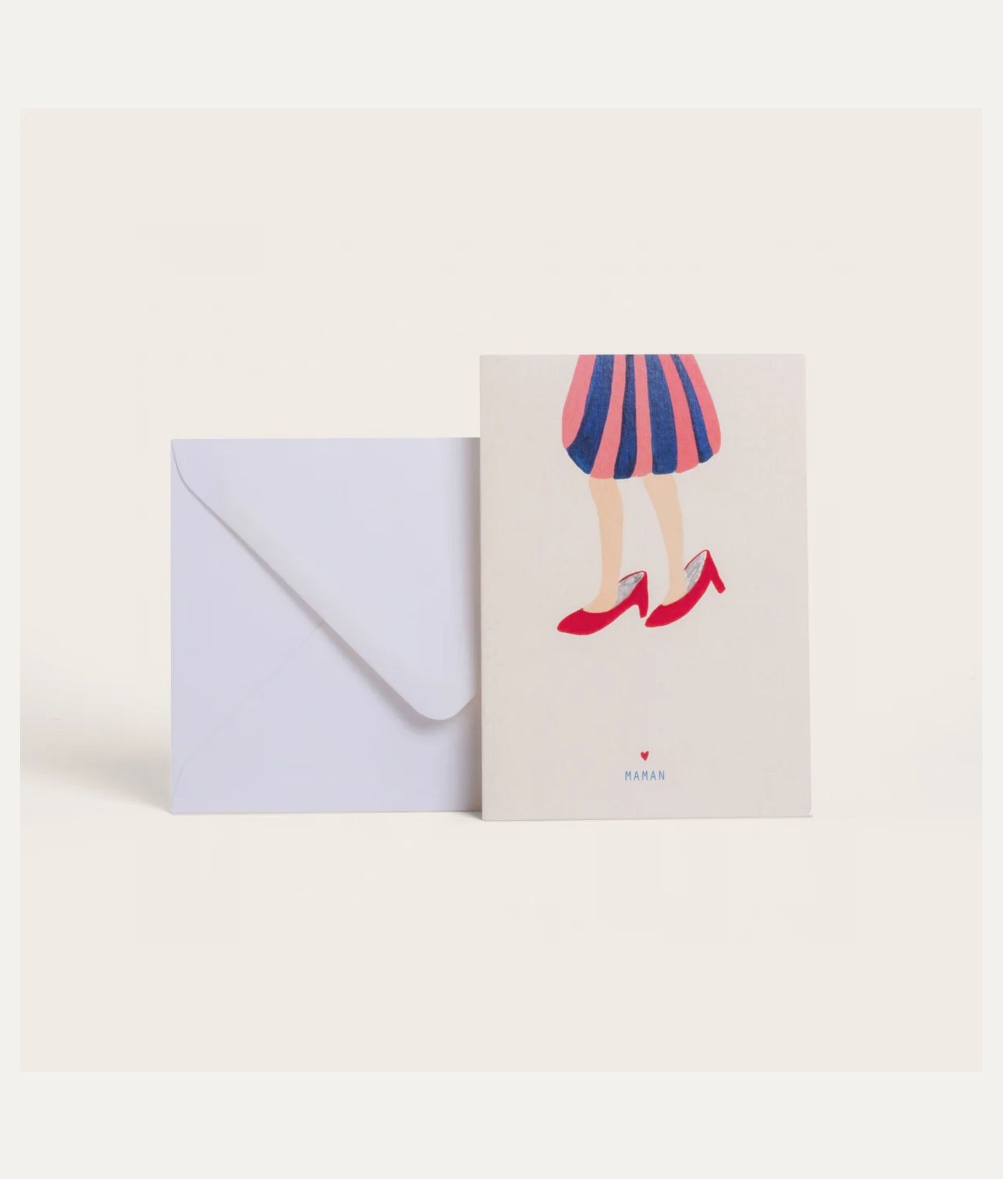 Souliers Maman Greeting Card