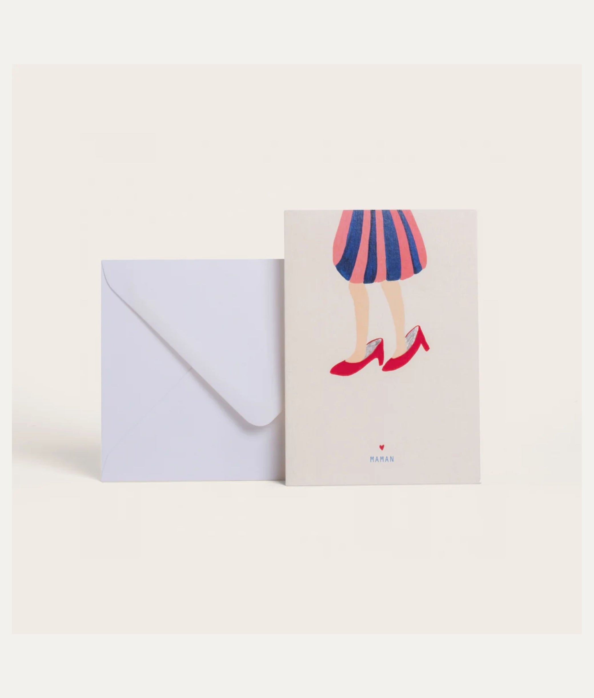 Souliers Maman Greeting Card