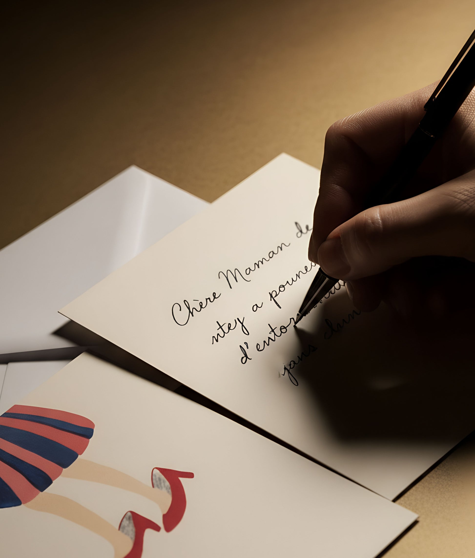 Souliers Maman Greeting Card