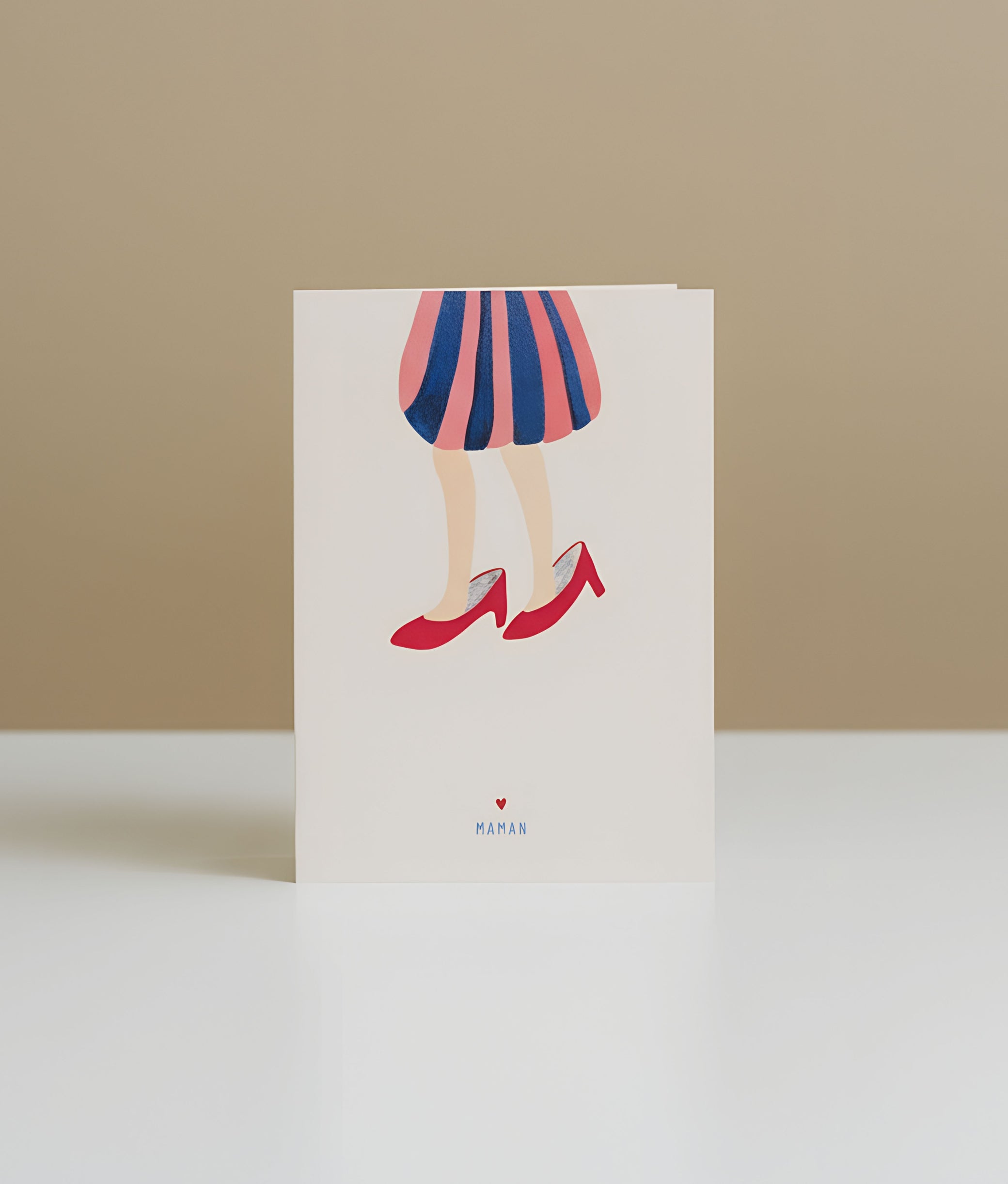 Souliers Maman Greeting Card