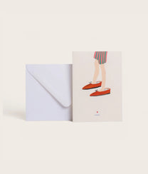 Souliers Papa Greeting Card