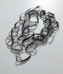 SPIRALINA Smoke Necklace