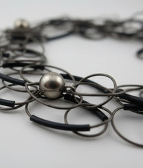 SPIRALINA Smoke Necklace