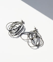 SPIRALINA Silver Earrings