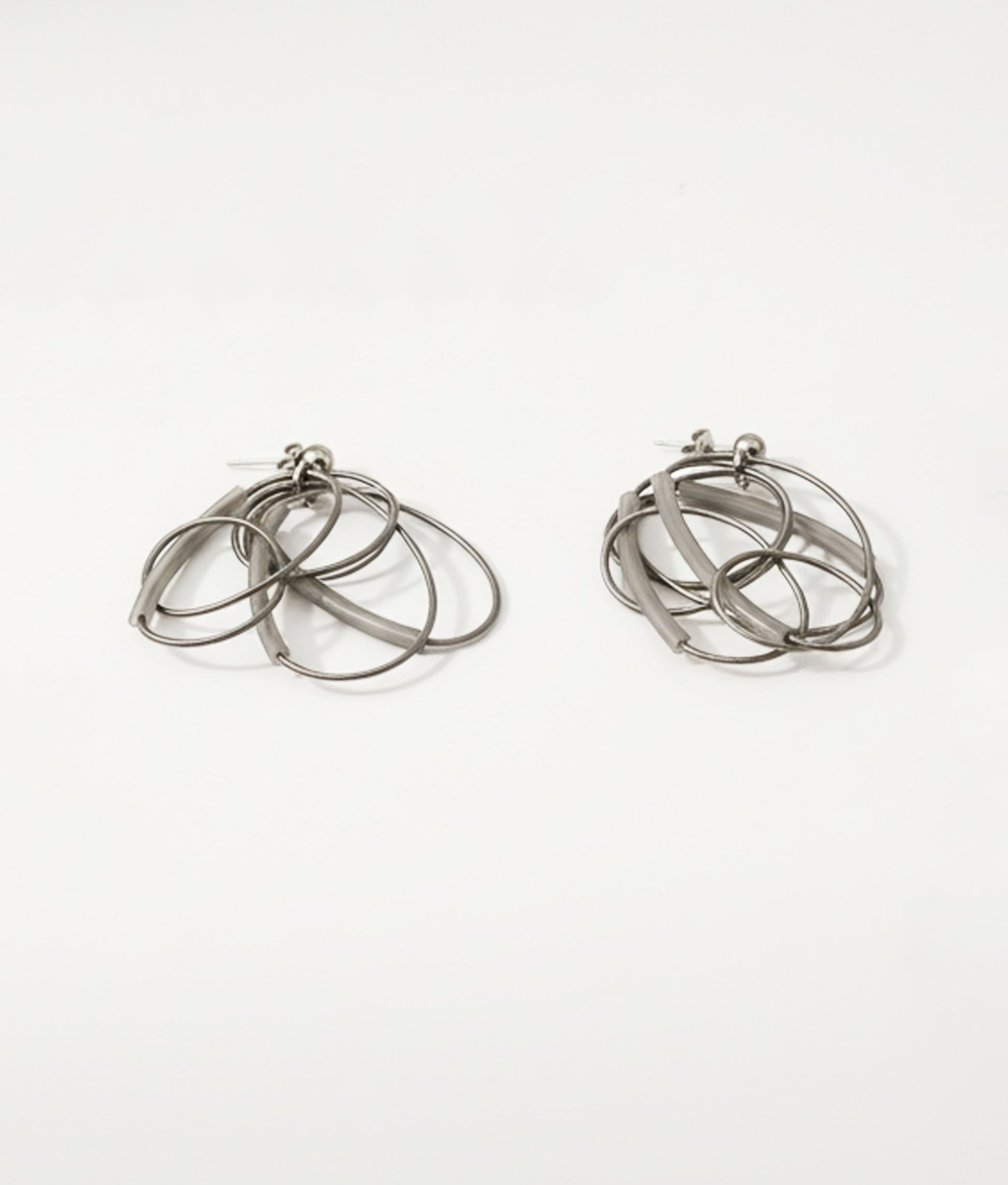 SPIRALINA Smoke Earrings