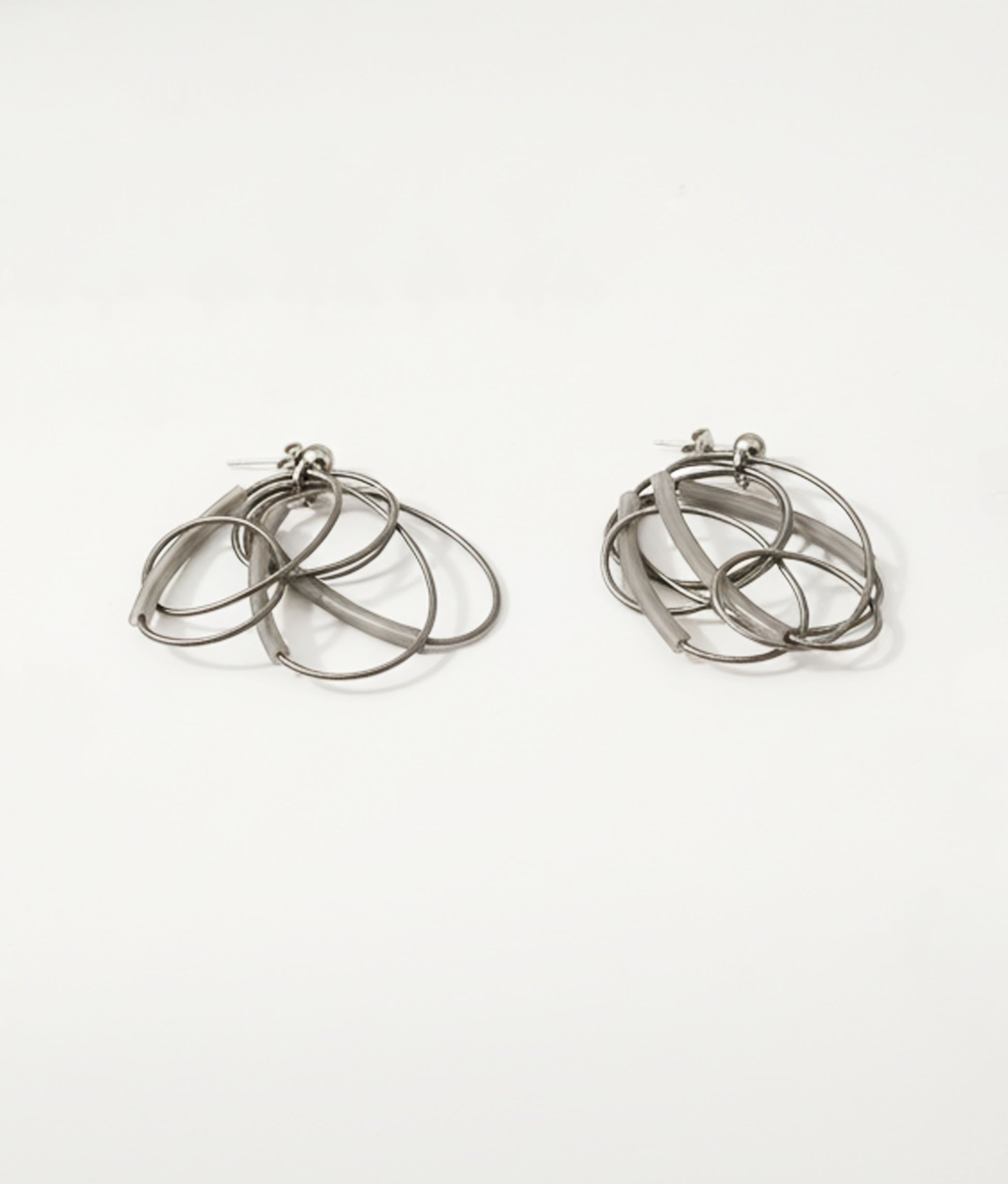 SPIRALINA Smoke Earrings