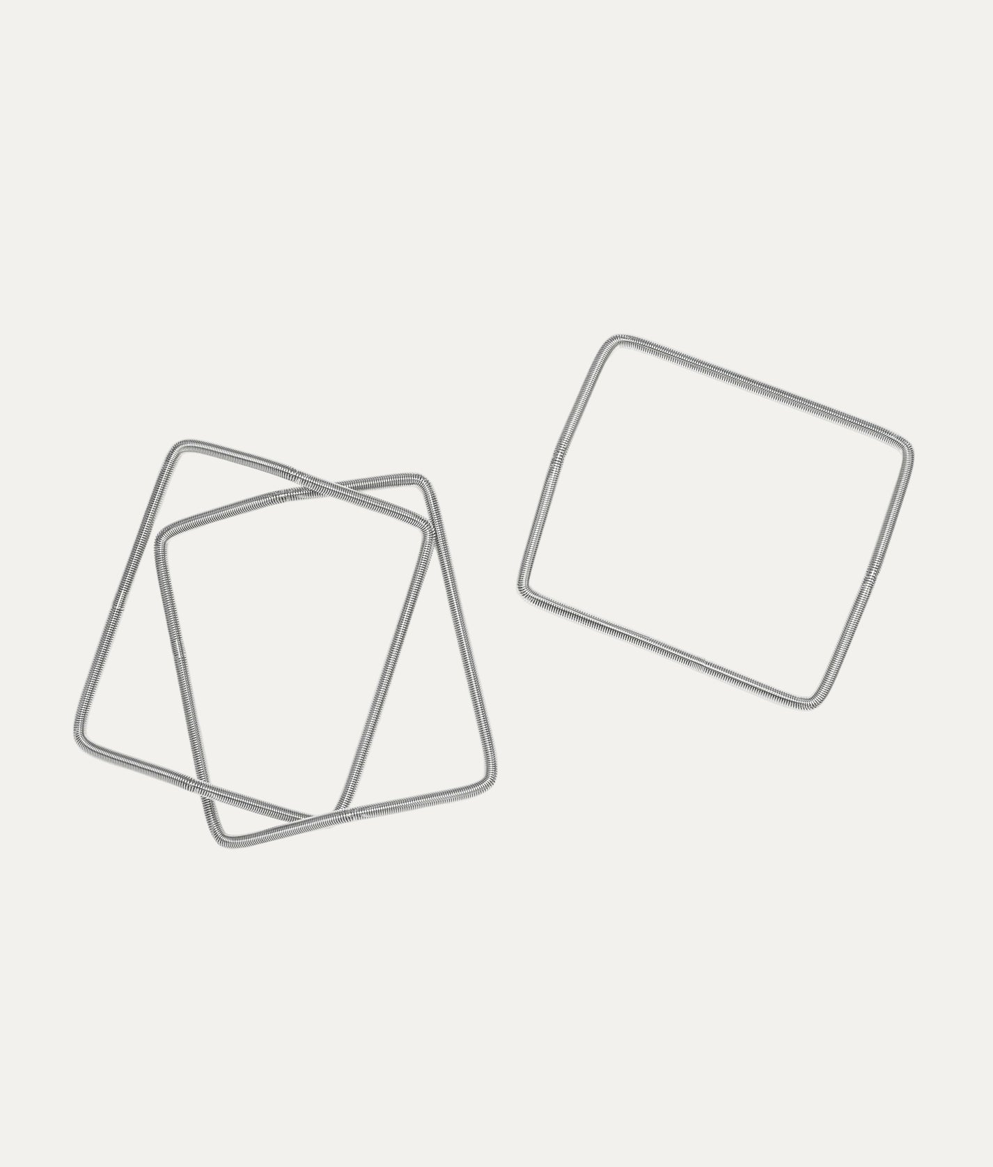 Spring Fold Silver Bracelet