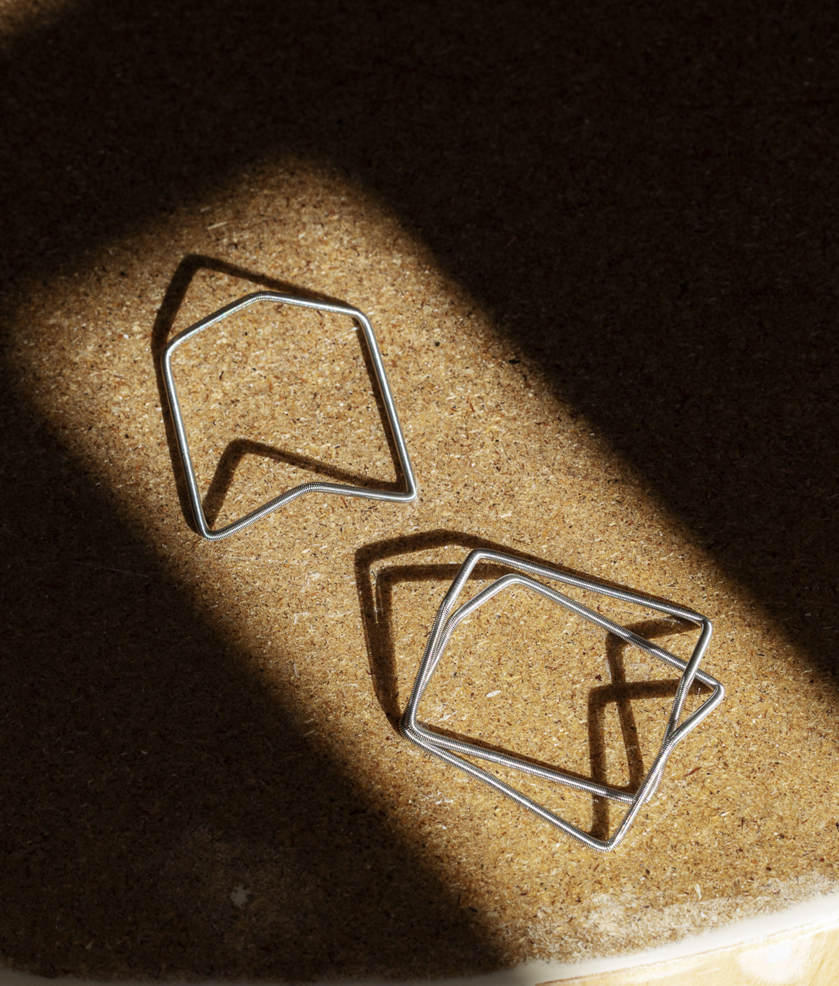 Spring Fold Silver Bracelet