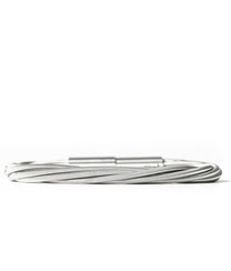 Spring Kabel Silver Bracelet