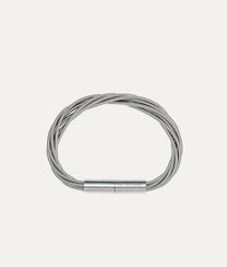 Spring Kabel Silver Bracelet