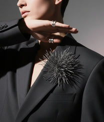 Steel Spring Brooch