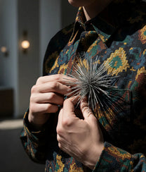 Steel Spring Brooch