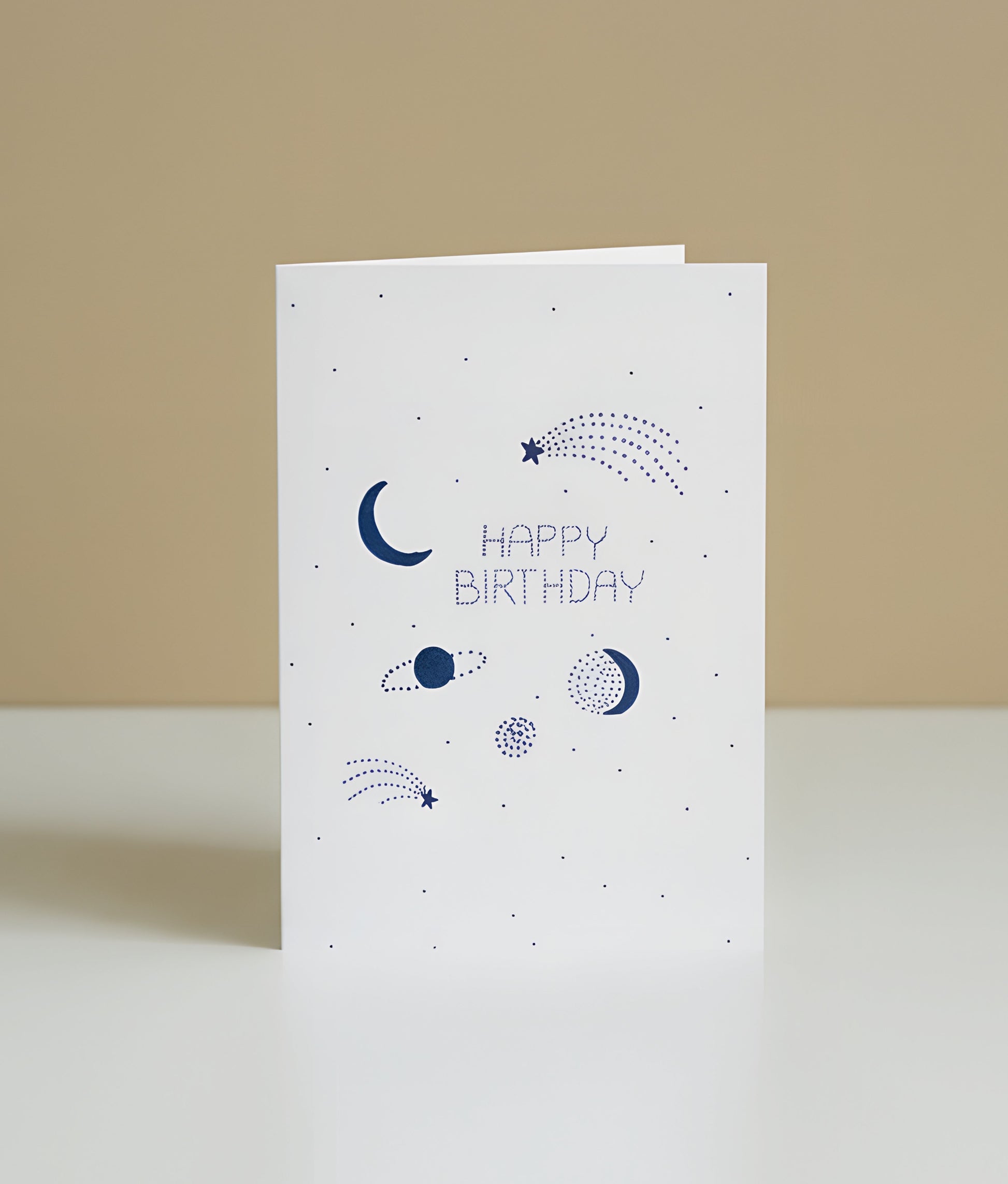 Stellar Happy Birthday Greeting Card