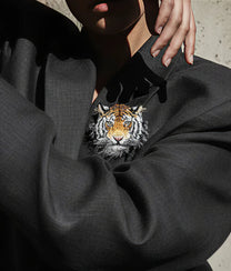 Sumatra Tiger Brooch Pin