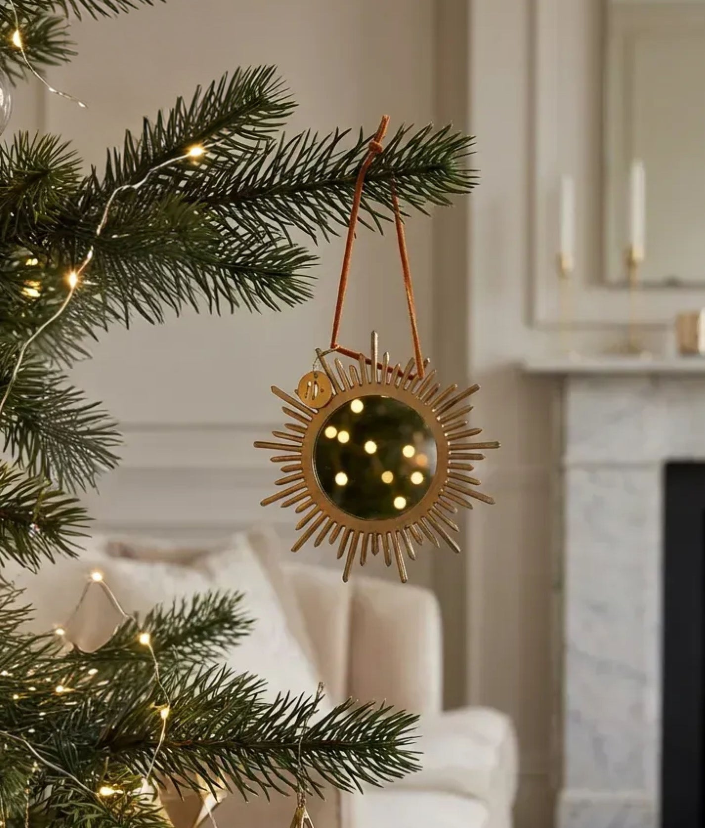 Sun Mirror Ornament