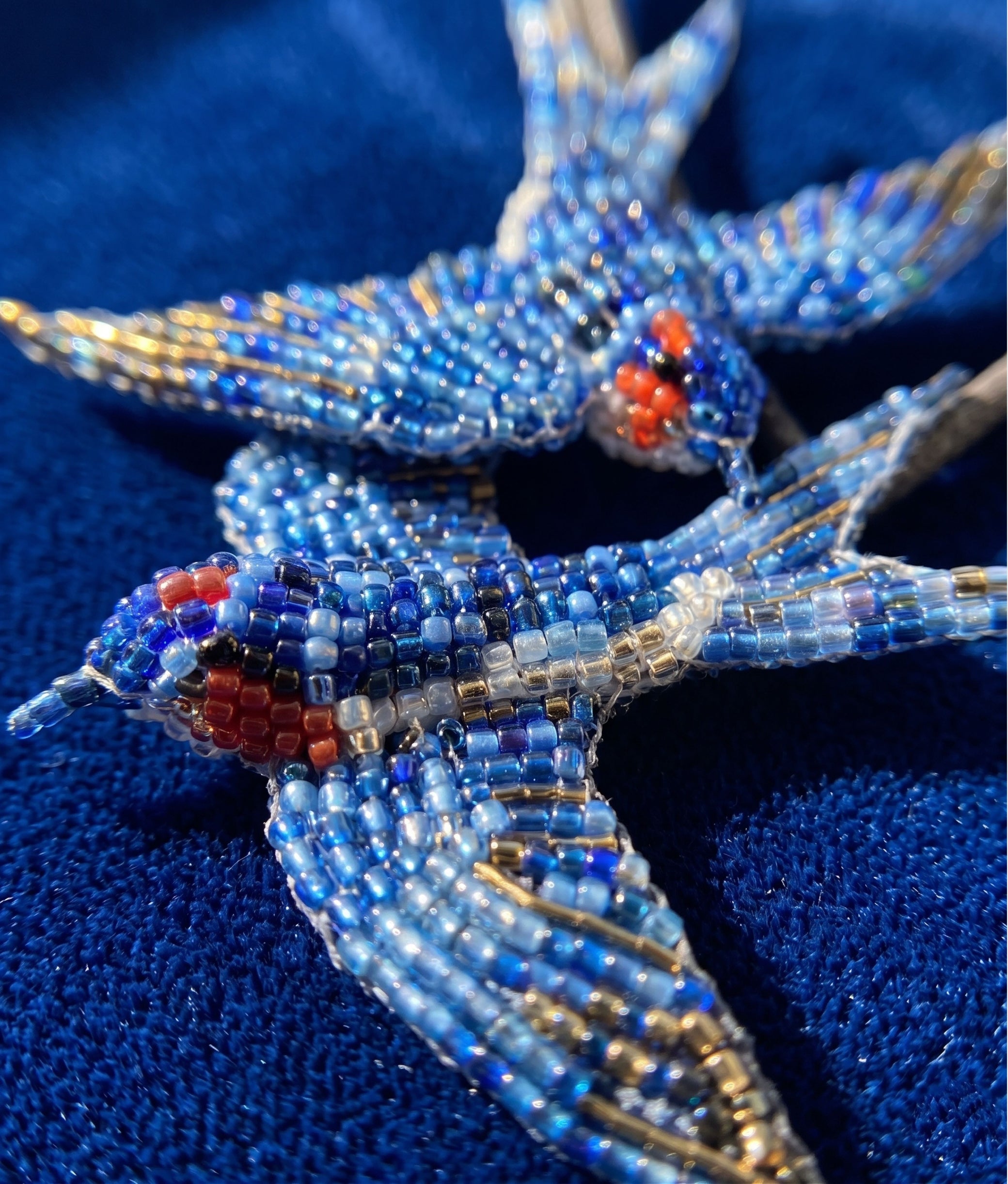 Swallow Duet Necklace