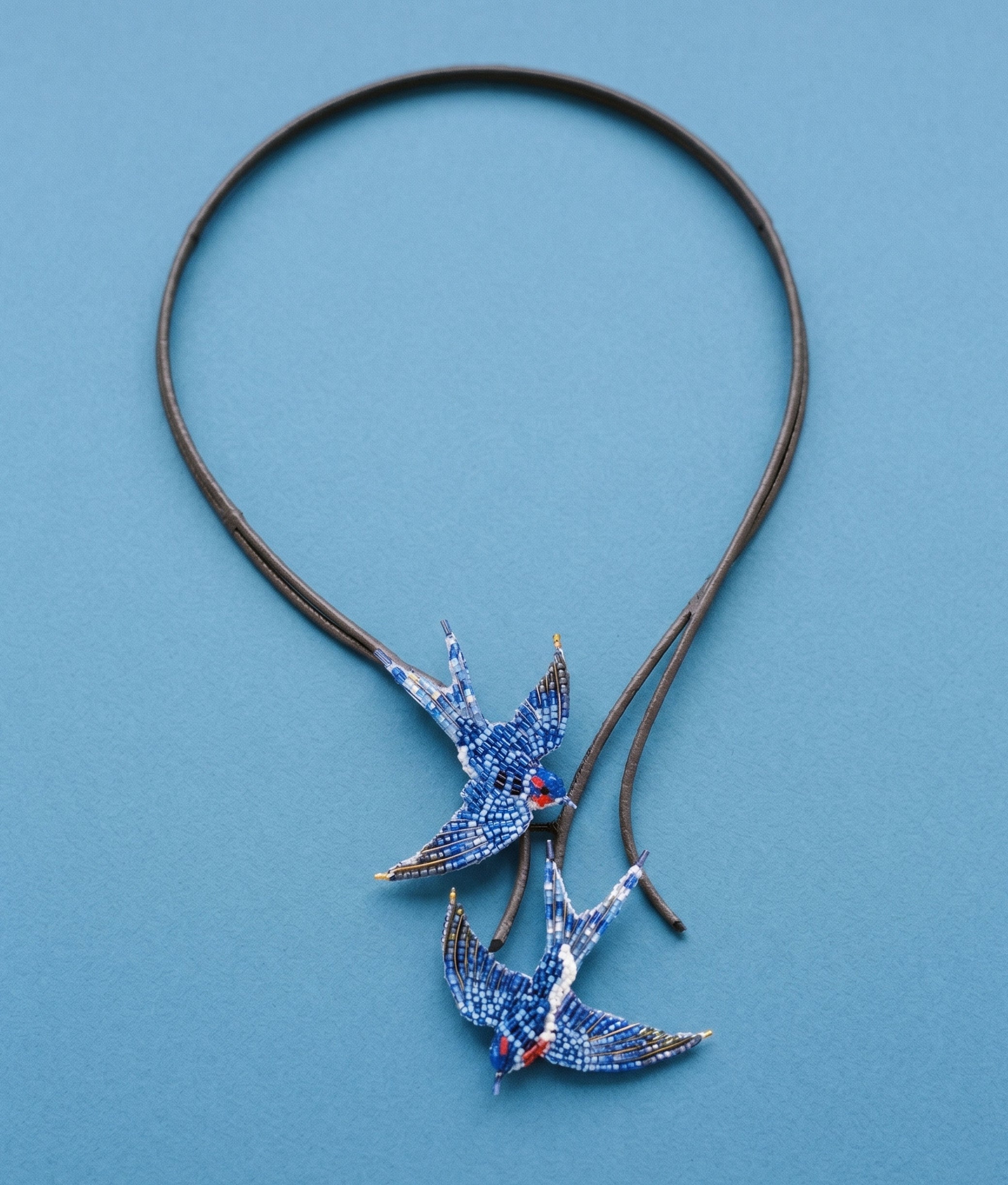 Swallow Duet Necklace