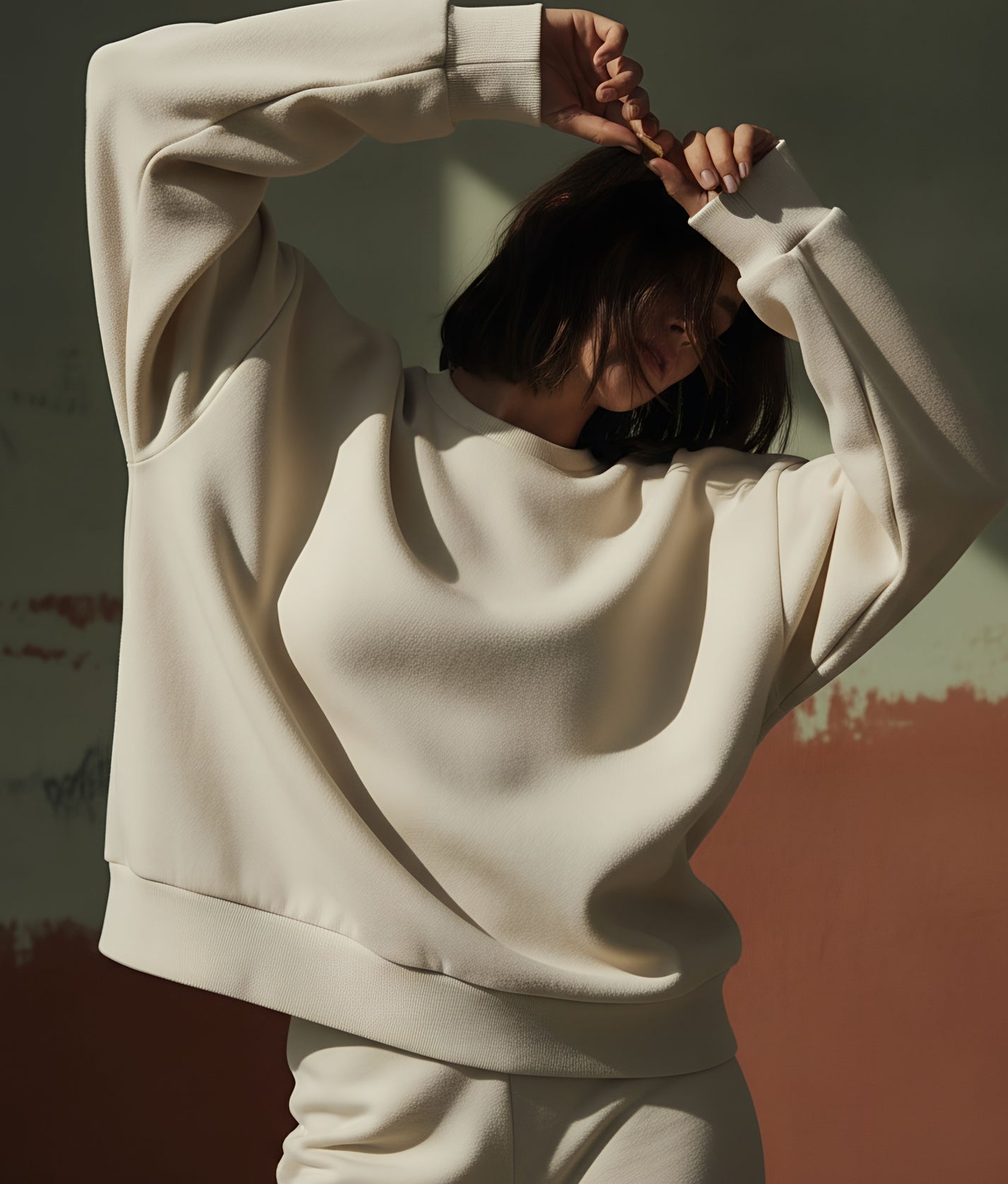 Cream Sweatshirt