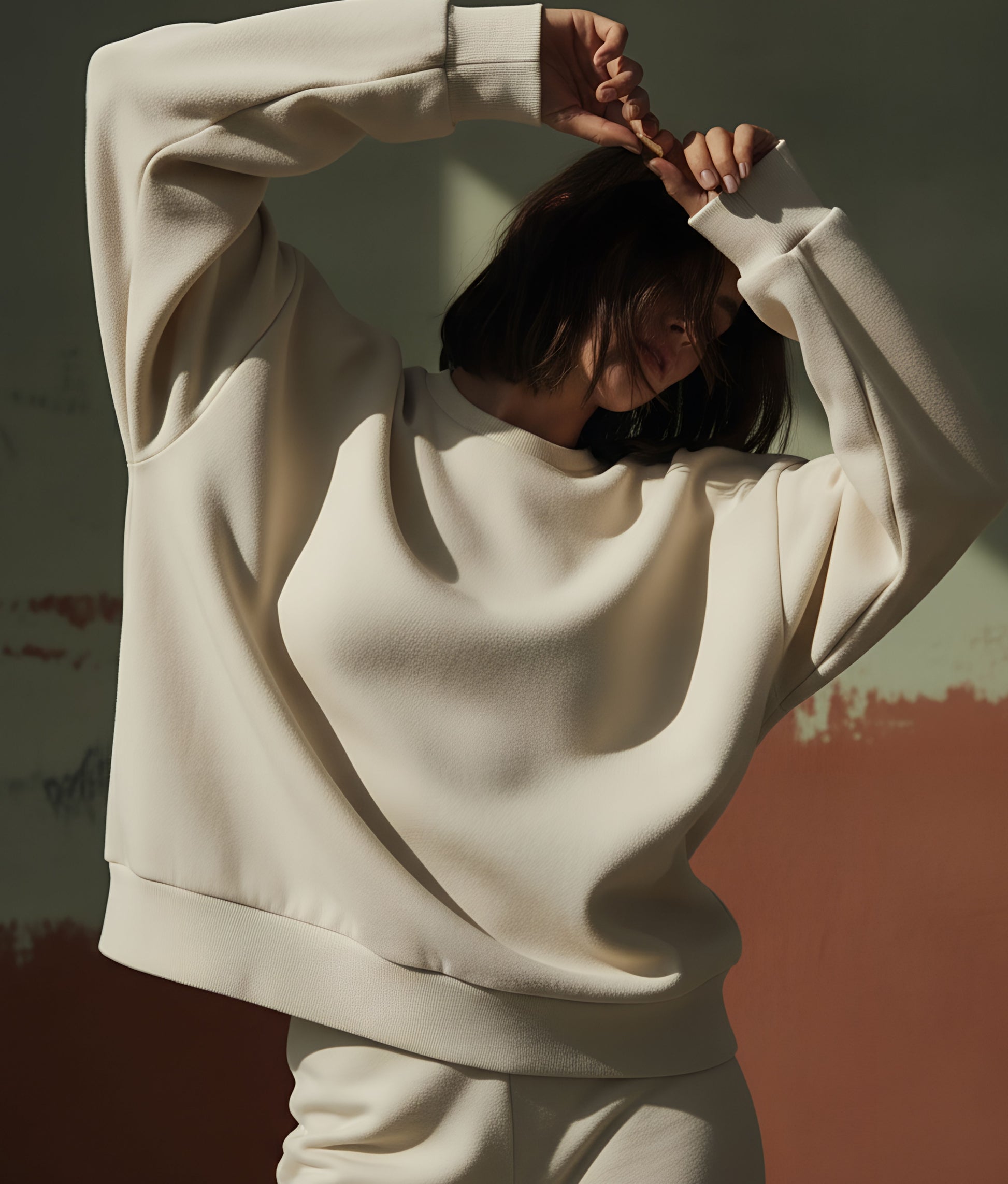 Cream Sweatshirt