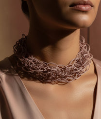 TEJER Champagne Pastel Necklace S