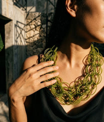 TEJER Olive Necklace L