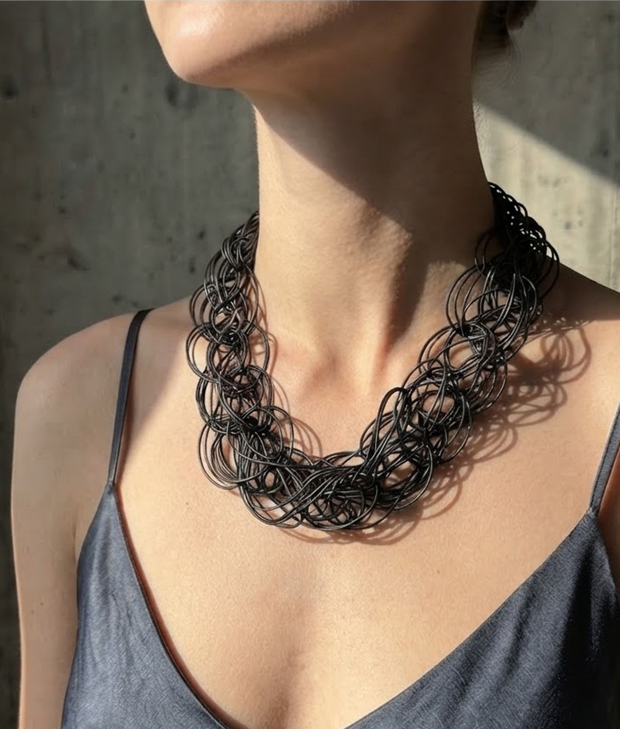 TEJER Titanium Necklace L