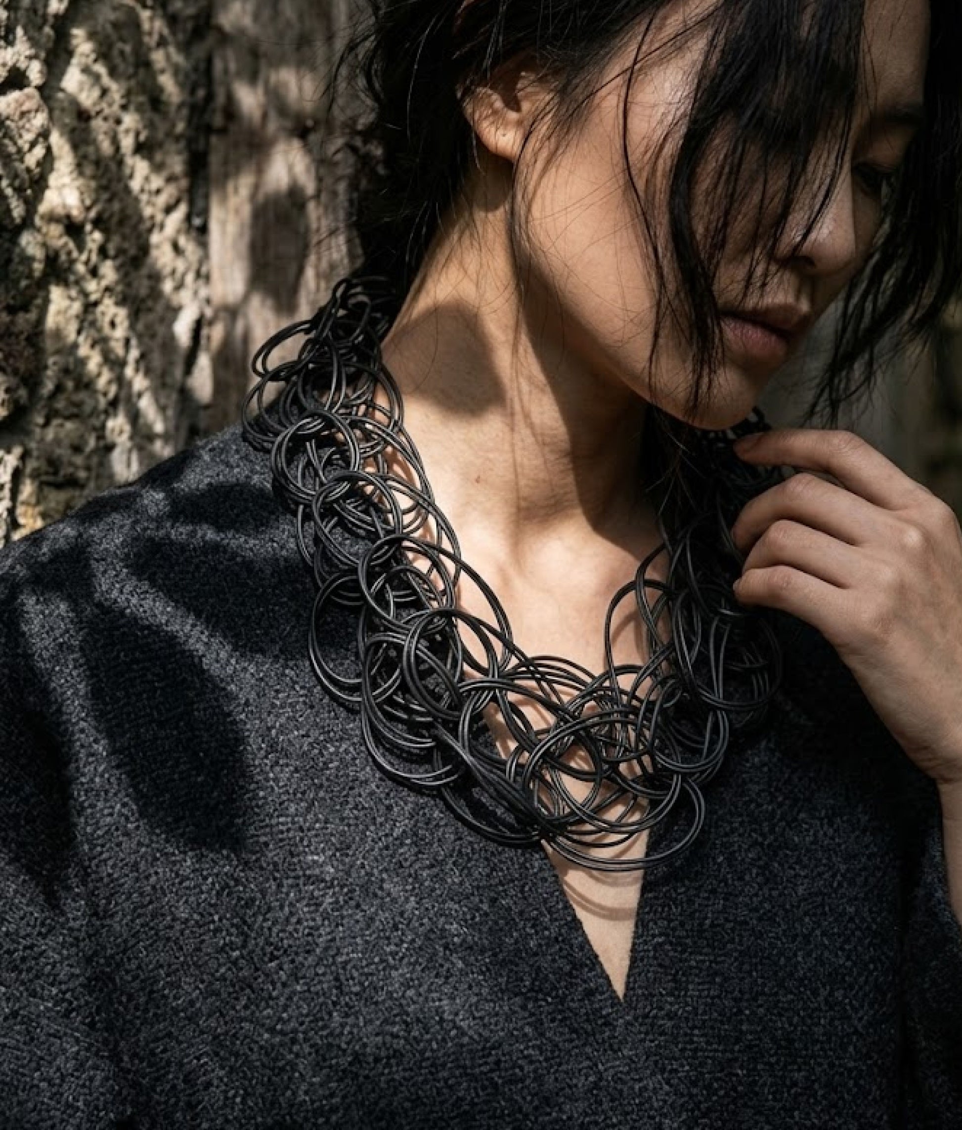 TEJER Titanium Necklace S