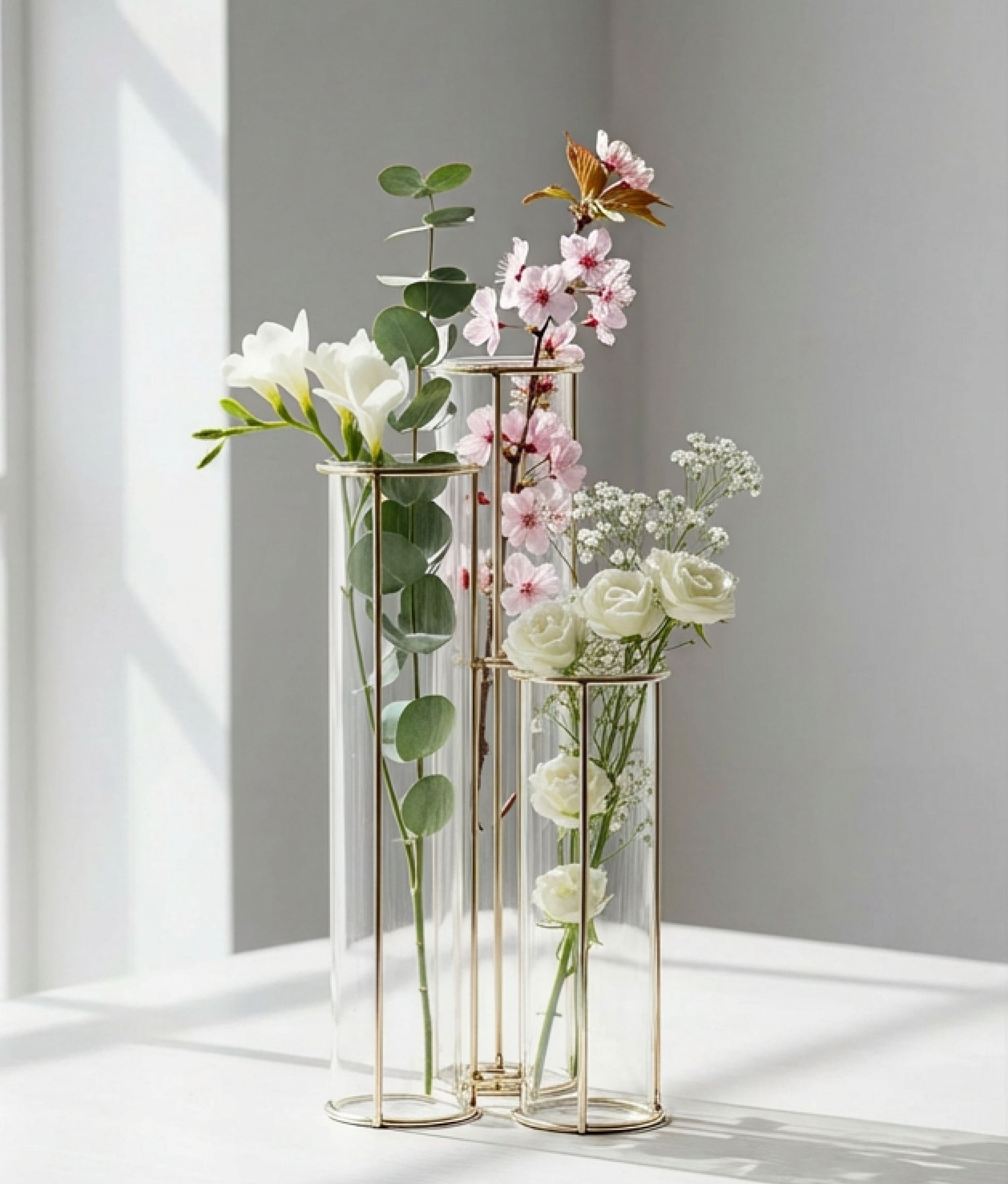 Trio Test Tube Vase