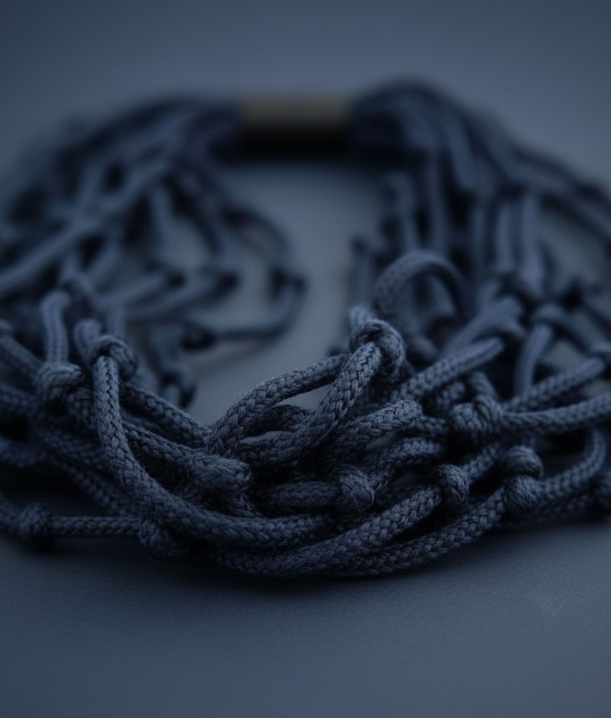 THAI Dark Aquamarine Necklace