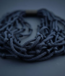 THAI Dark Aquamarine Necklace