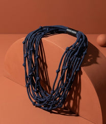 THAI Dark Aquamarine Necklace