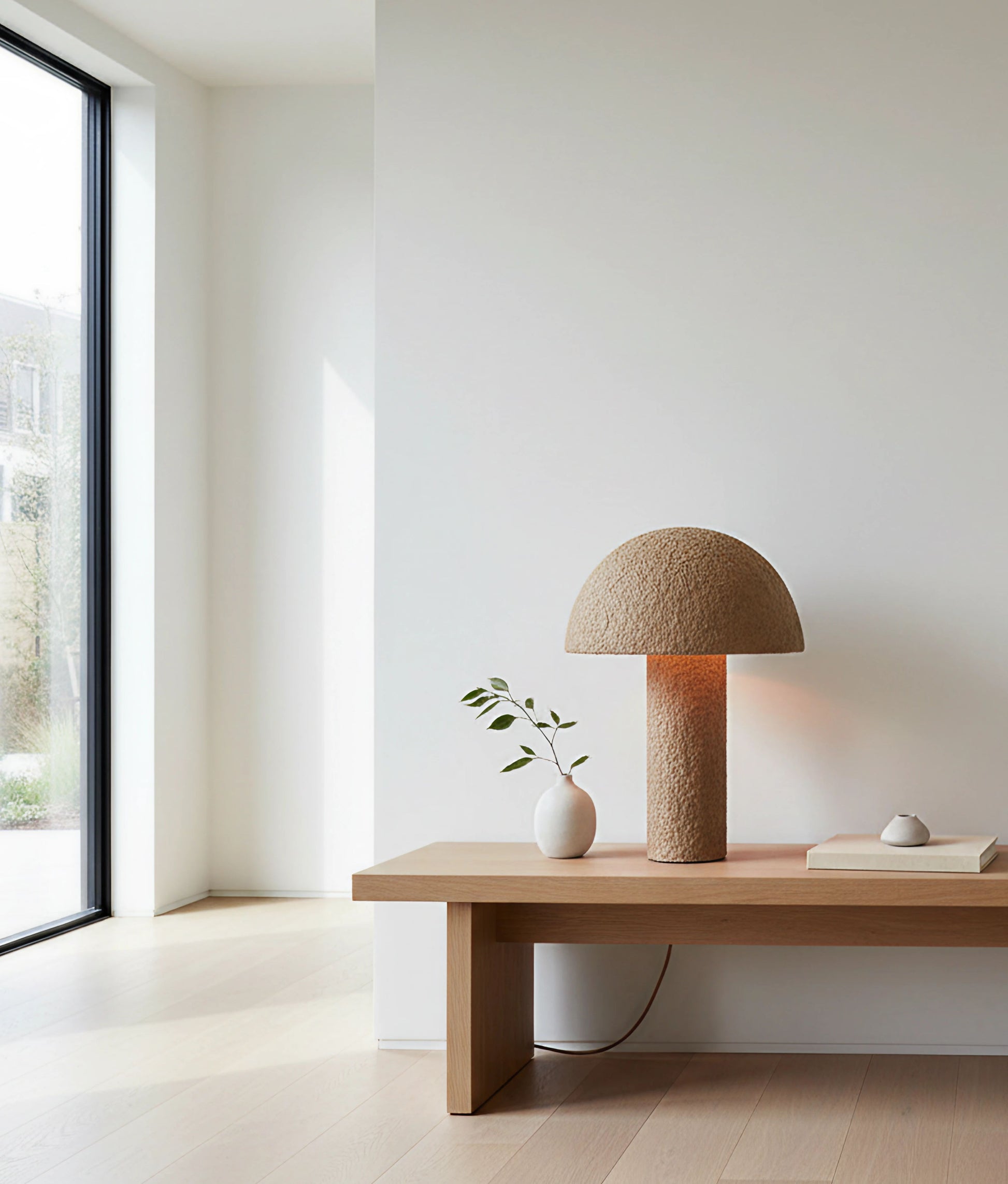 Coffee TIERRA Table Lamp Paper Pulp D36
