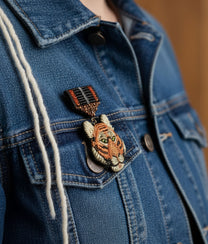 Tiger Honor Medal Brooch