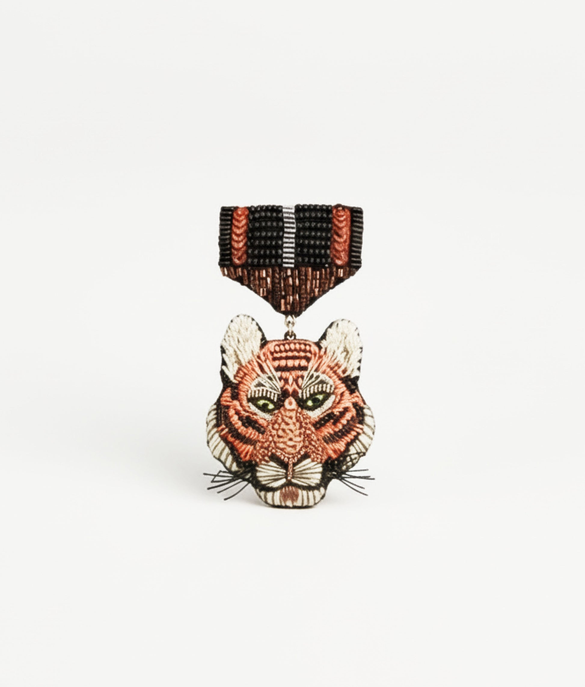 Tiger Honor Medal Brooch