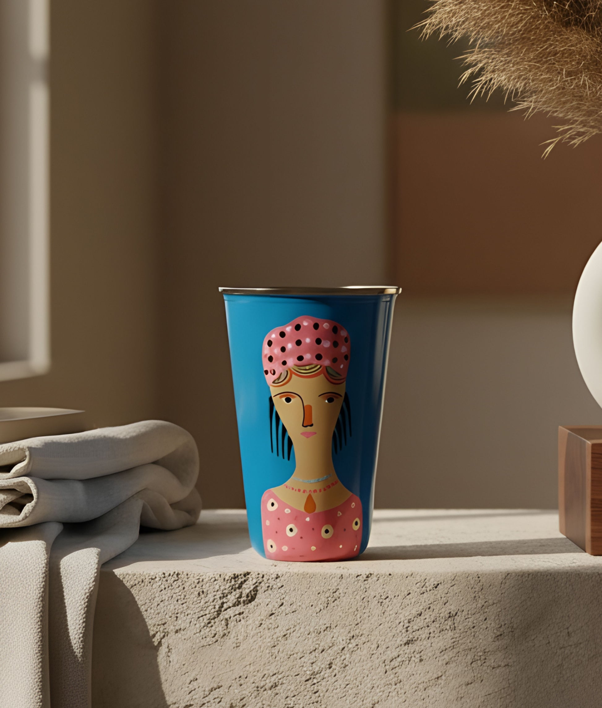 Tigui Blue Nomadic Cup